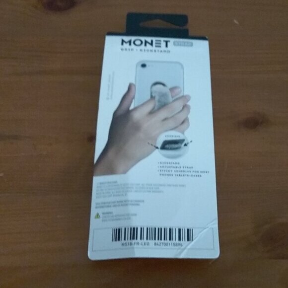 NEW Monet Plush Grip-Kickstand Strap LIGHTER Animal Print - Picture 4 of 5